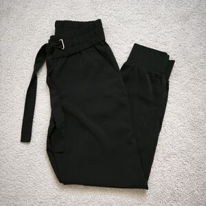 Dynamite Black High-Waisted Trousers